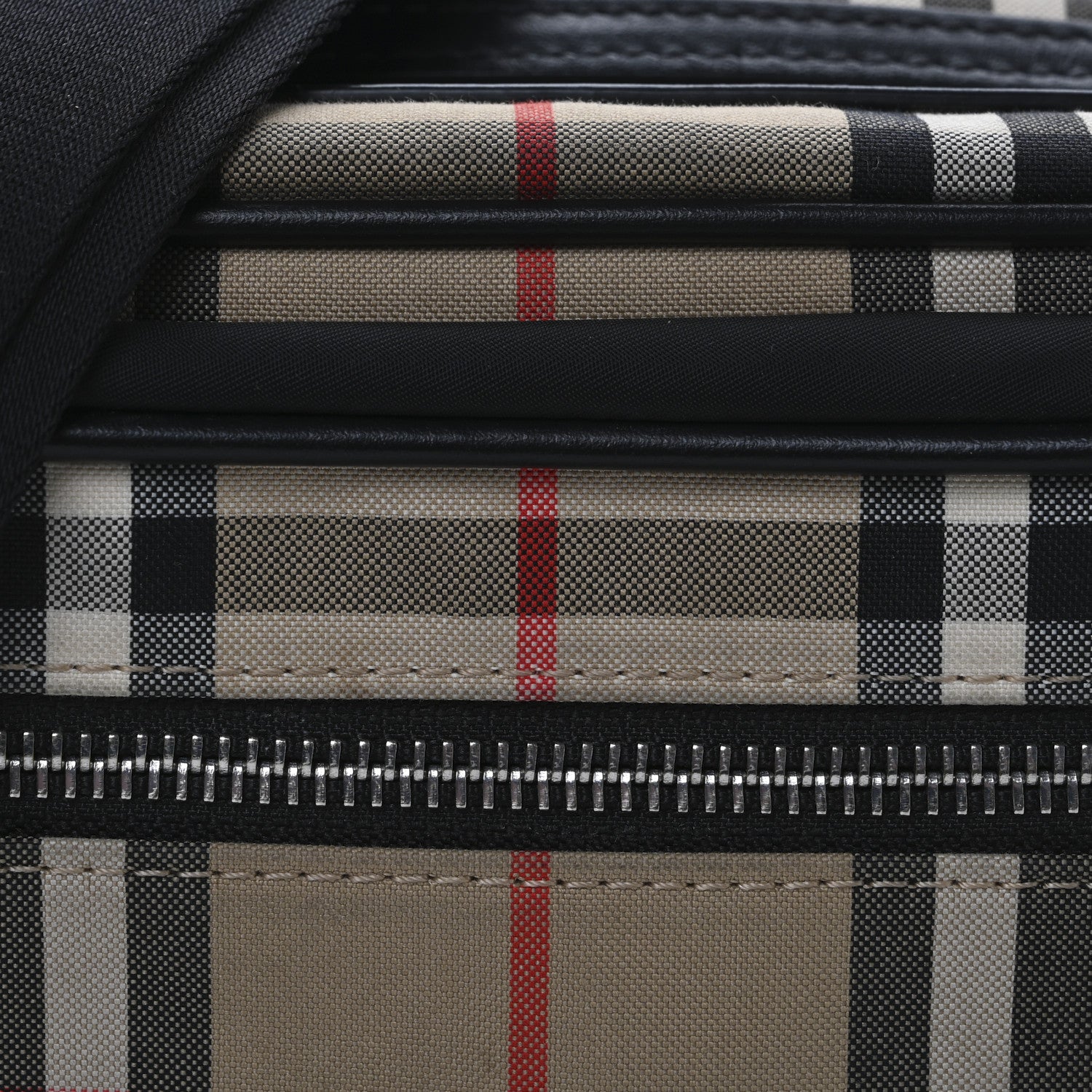 Burberry Vintage Check Calfskin Small Camera Bag Archive Beige 8 of 11