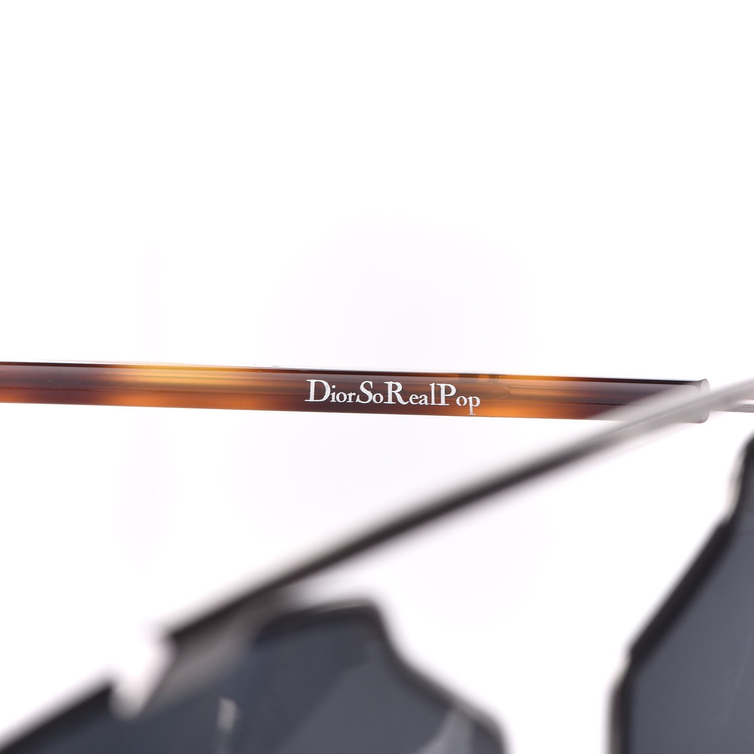 Christian Dior So Real Pop Sunglasses Dark Ruthenium Grey Havana 7 of 9