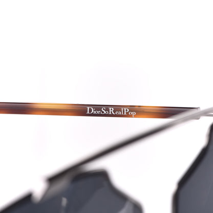 Christian Dior So Real Pop Sunglasses Dark Ruthenium Grey Havana 7 of 9