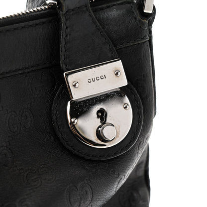 Gucci Guccissima GG Messenger Bag Black 12 of 15