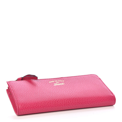 Gucci Dollar Calfskin Swing Zip Wallet Blossom 4 of 8