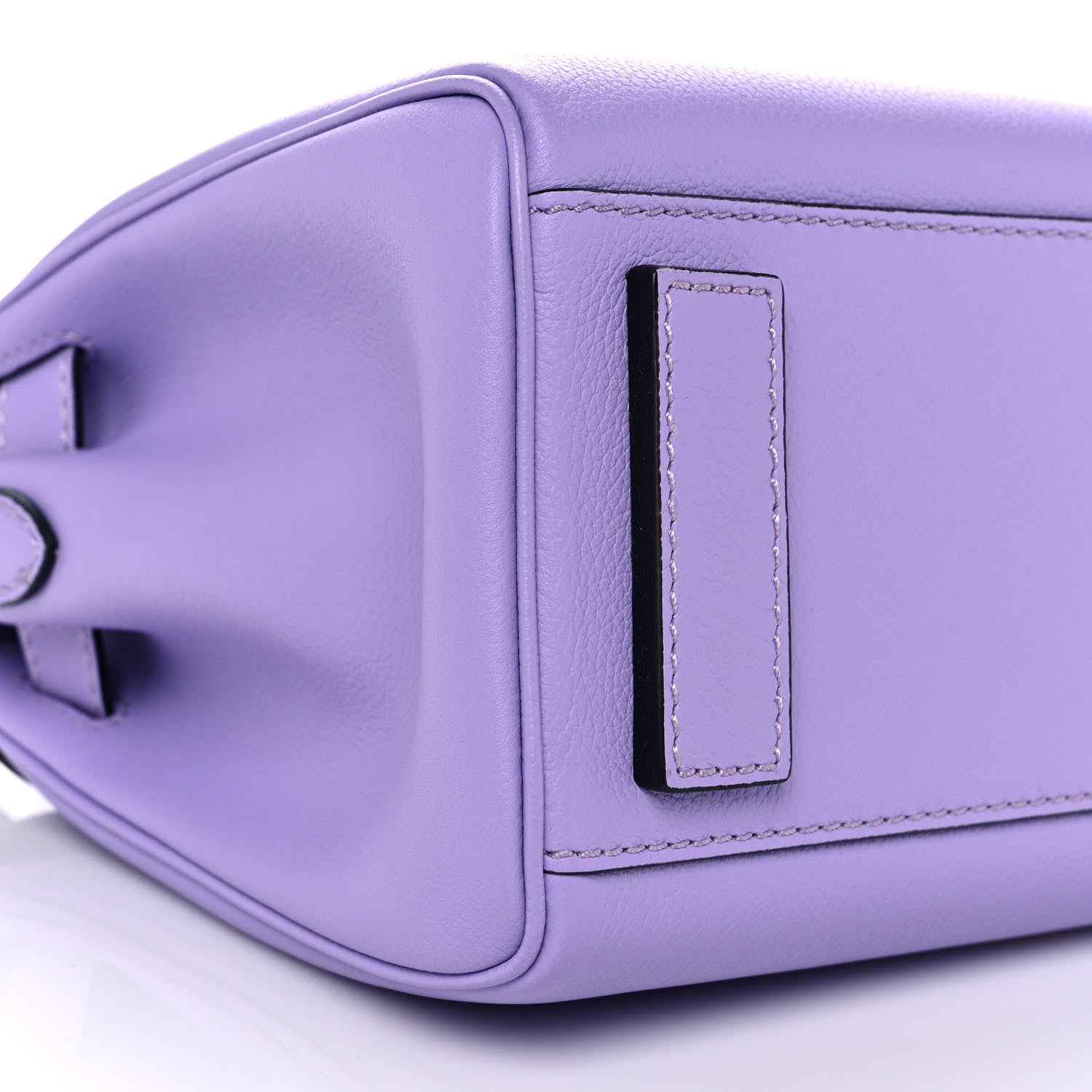 Versace Calfskin Medium La Medusa Top Handle Handbag Lilac 7 of 8