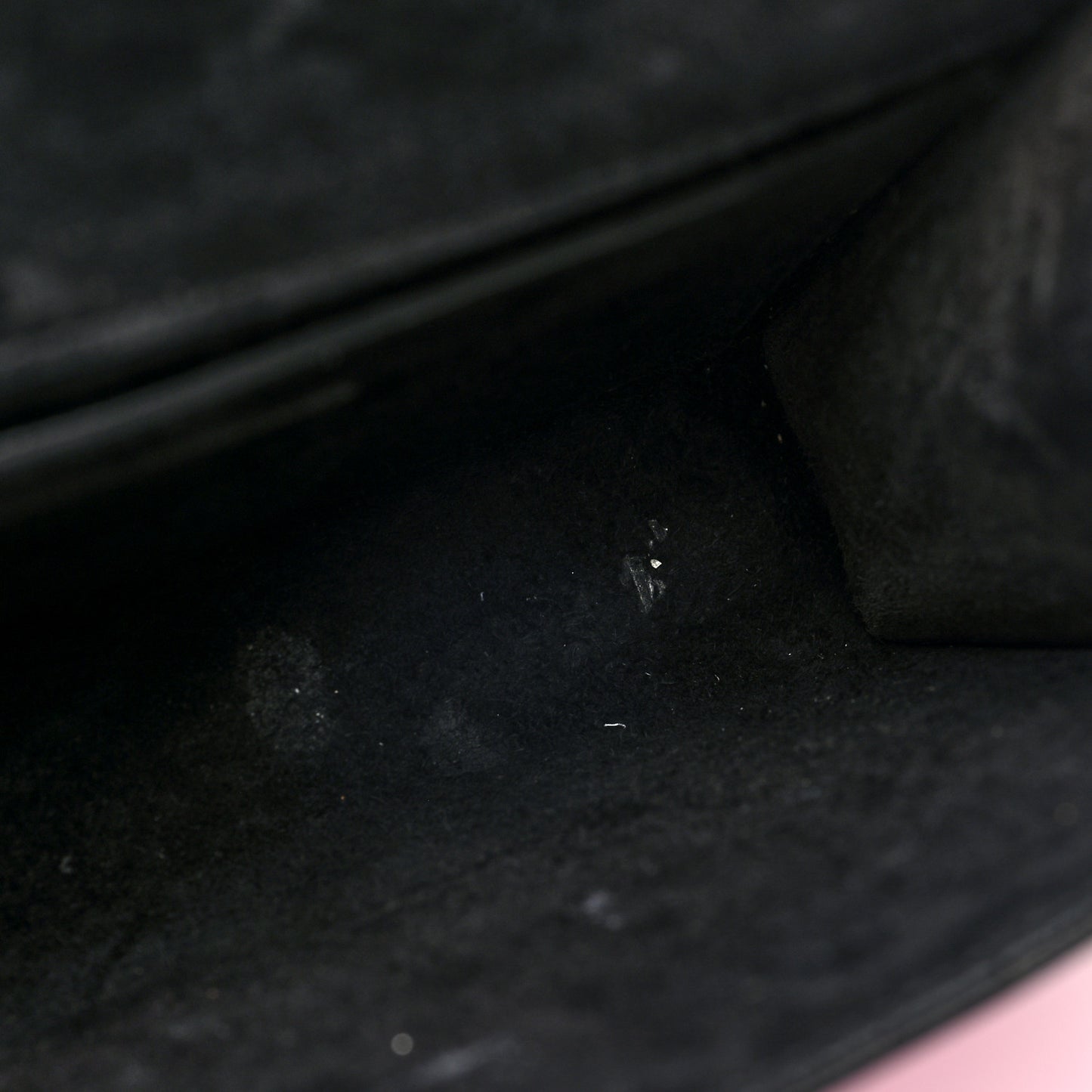 Metallic Calfskin Small Classic Monogram Kate Tassel Satchel Pink