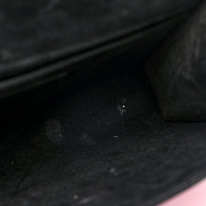 Saint Laurent Metallic Calfskin Small Classic Monogram Kate Tassel Satchel Pink 7 of 11