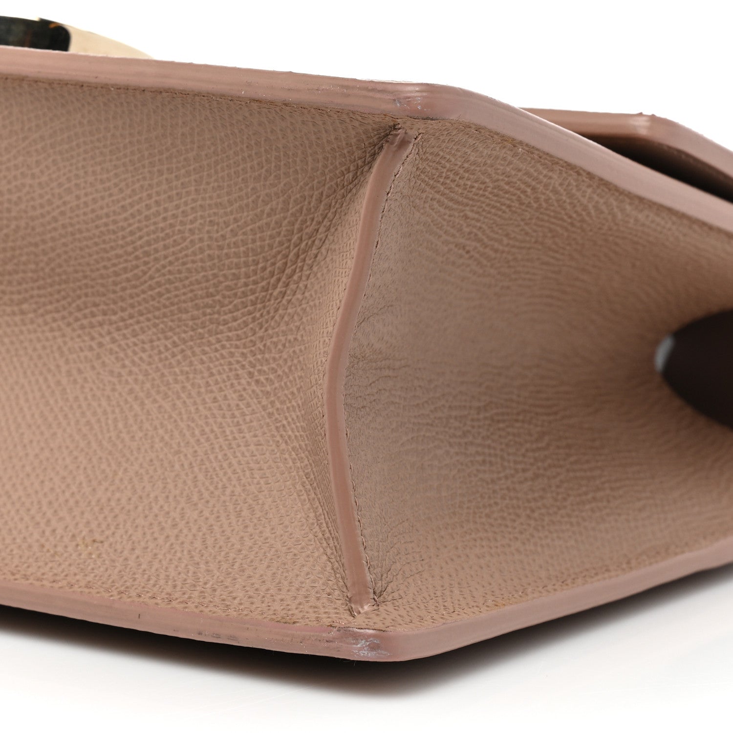 Christian Dior Grained Calfskin 30 Montaigne Chain Flap Bag Blush 8 of 18