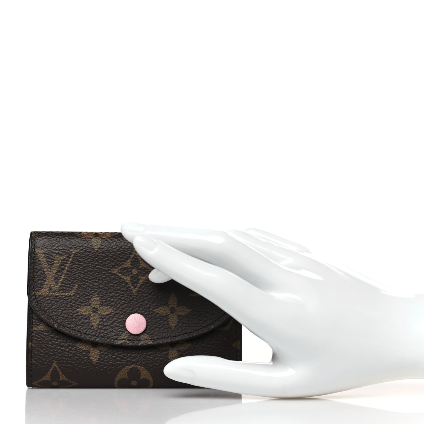 Monogram Rosalie Coin Purse Rose Ballerine