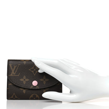Louis Vuitton Monogram Rosalie Coin Purse Rose Ballerine 2 of 6