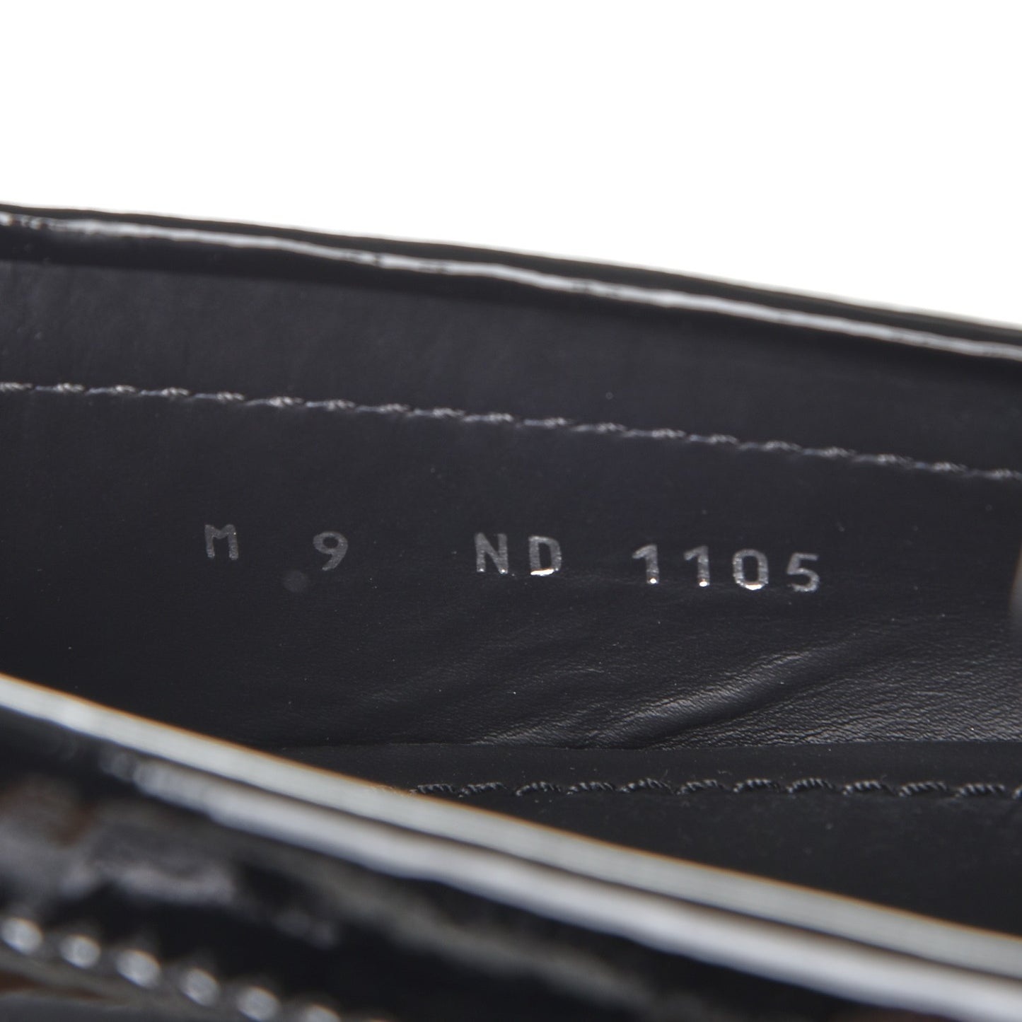 Patent Monte Carlo Loafers 9 Black