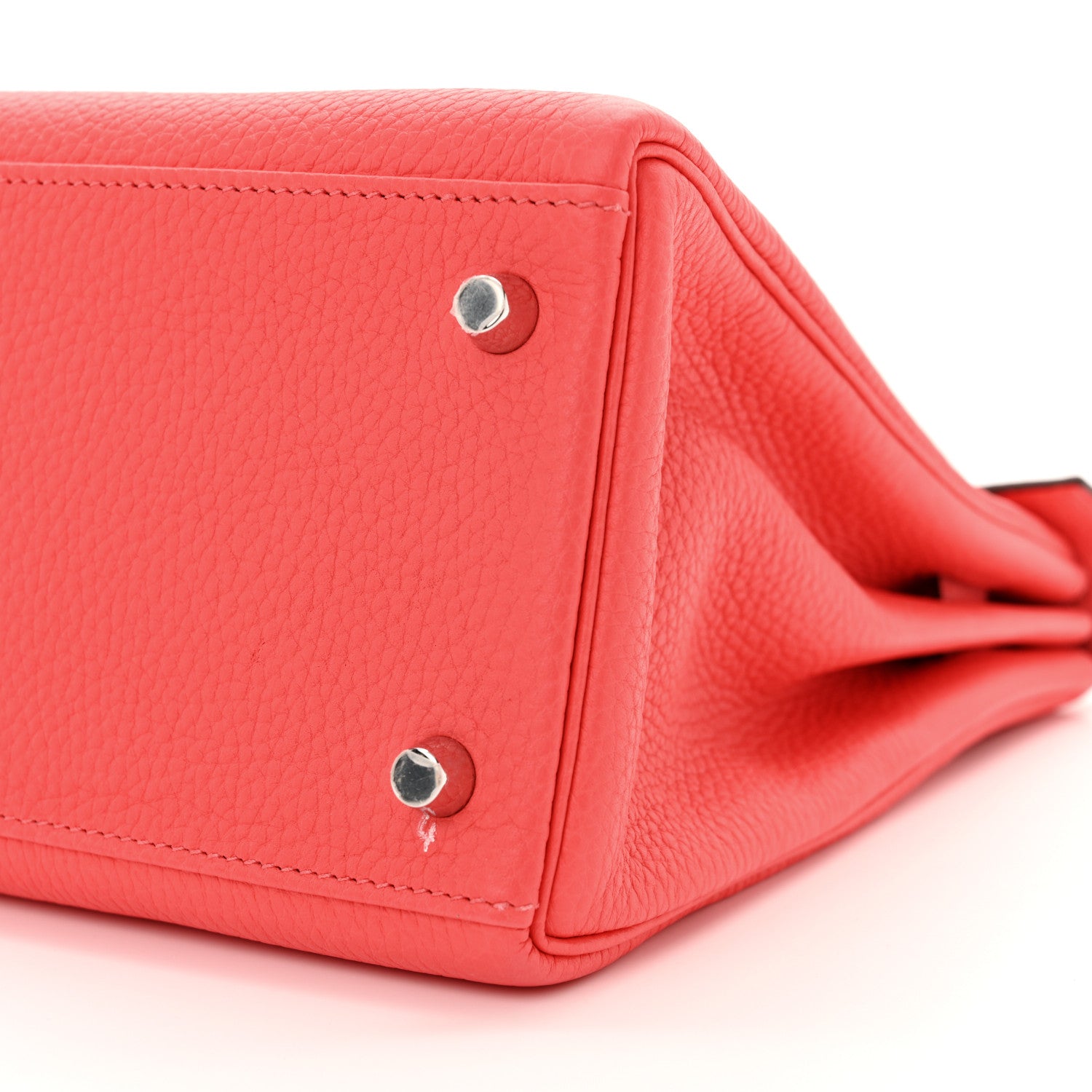 Hermes Taurillon Clemence Kelly Retourne 28 Rose Texas 10 of 11
