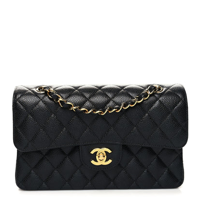 Chanel Caviar Quilted Small Double Flap Black 1 of 10