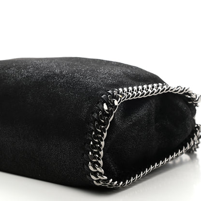 Stella McCartney Shaggy Deer Mini Falabella Fold Over Tote Black 11 of 11