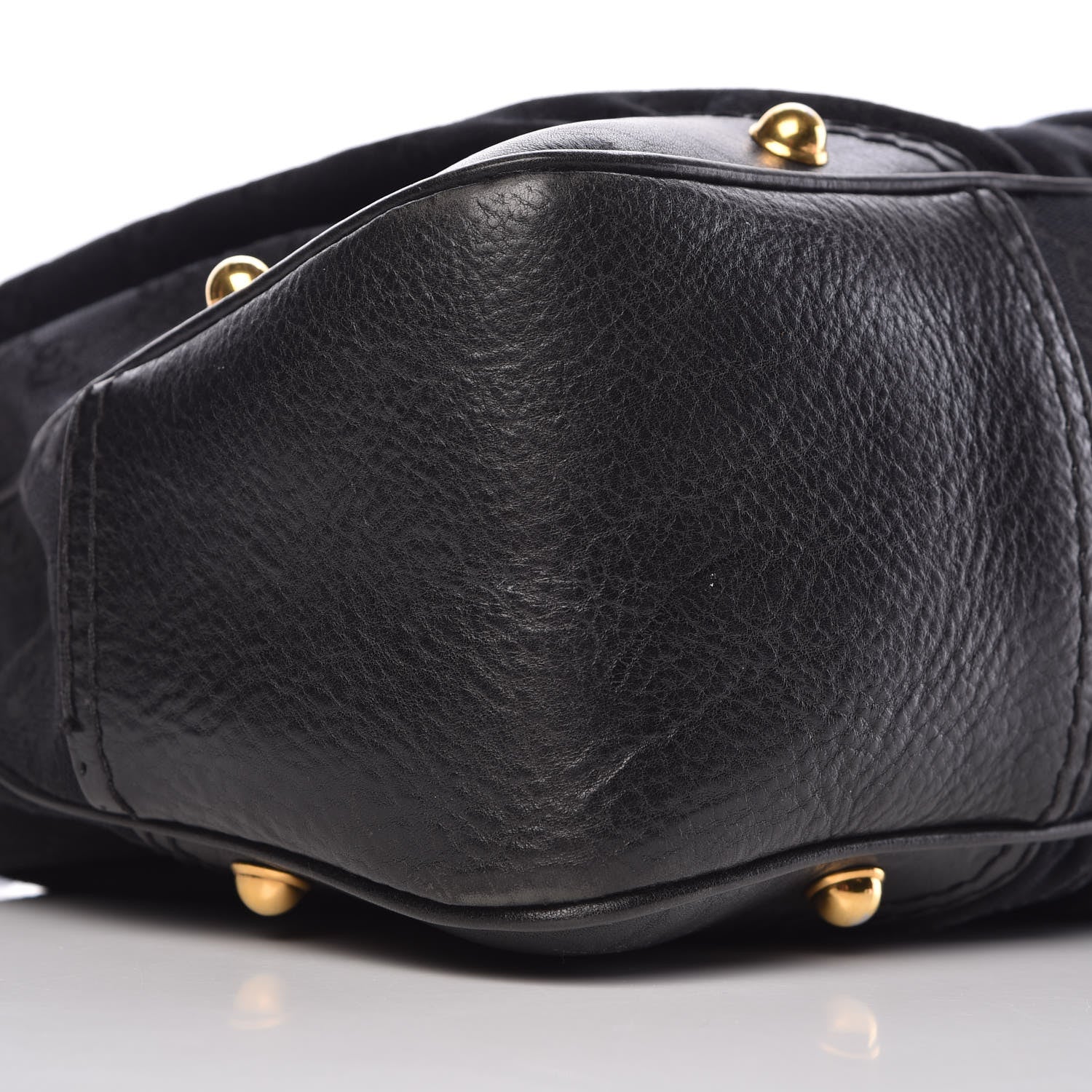 Gucci Monogram Medium Jockey Hobo Black 8 of 9
