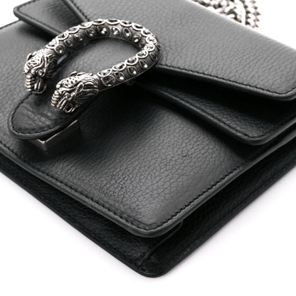Gucci Calfskin Mini Dionysus Shoulder Bag Black 12 of 12
