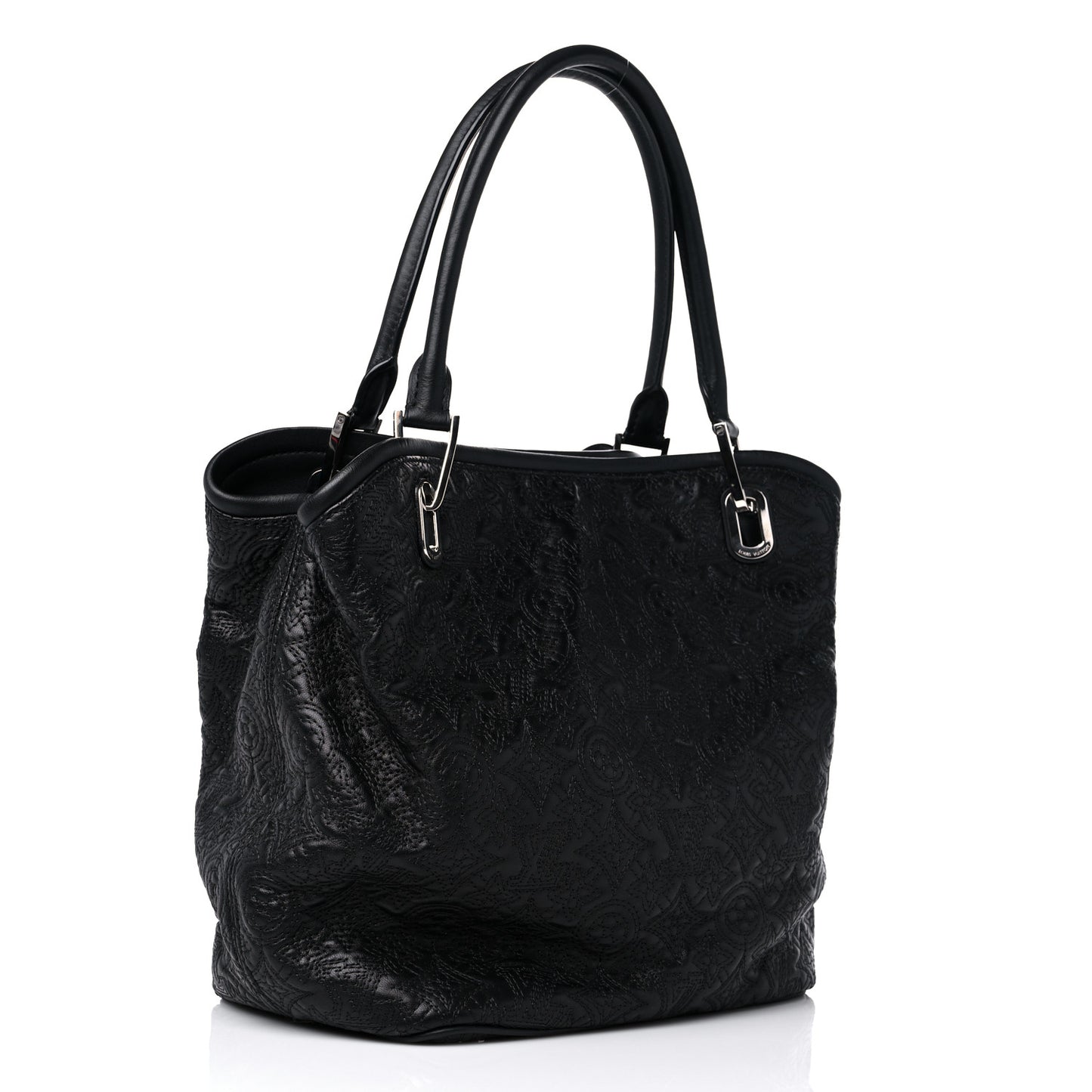 Monogram Lambskin Antheia Lilia PM Black