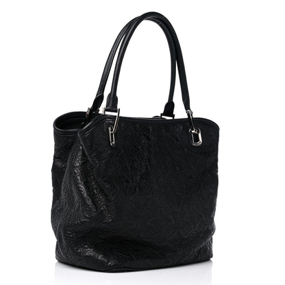 Louis Vuitton Monogram Lambskin Antheia Lilia PM Black 3 of 9