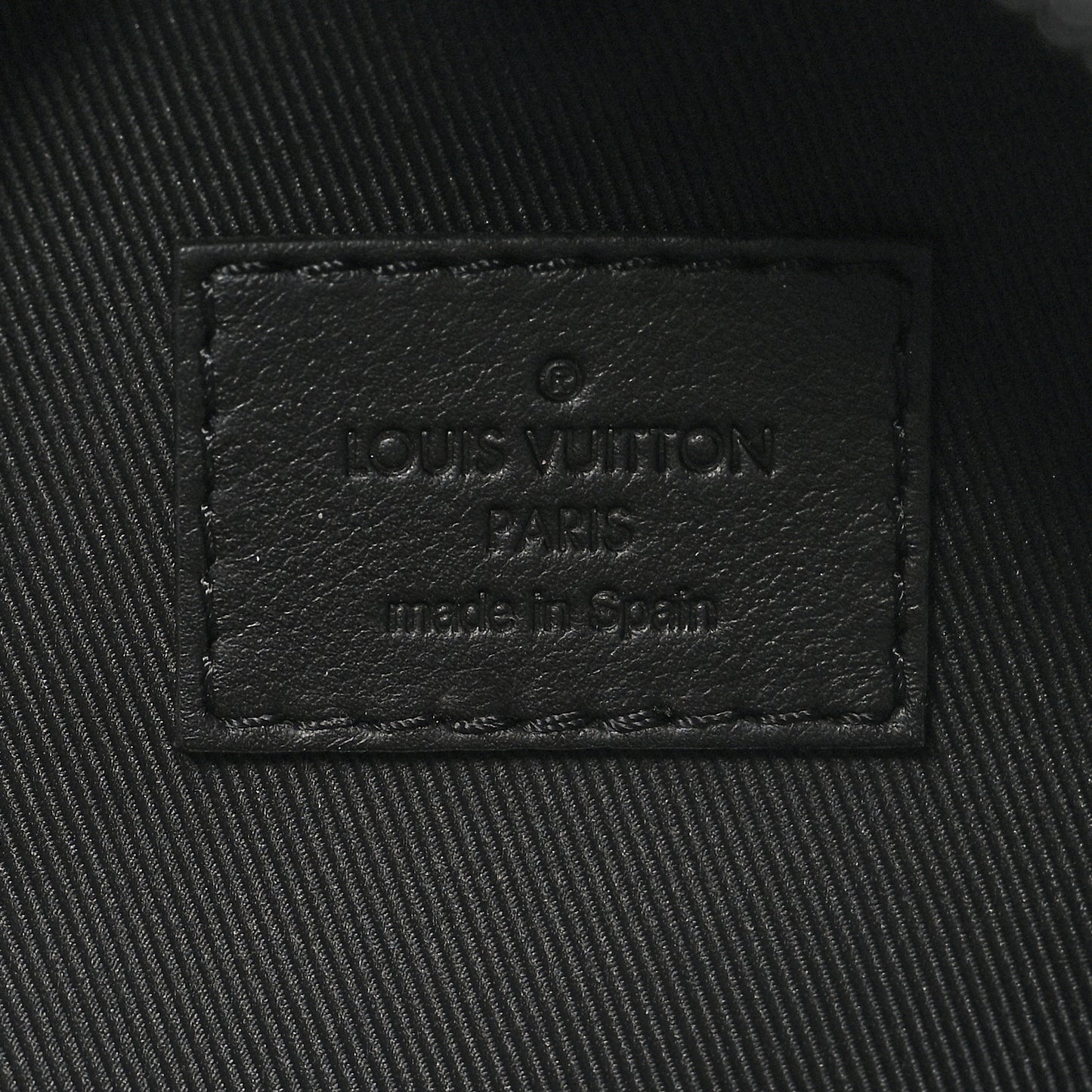 Calfskin Monogram Shadow Racer Backpack Black