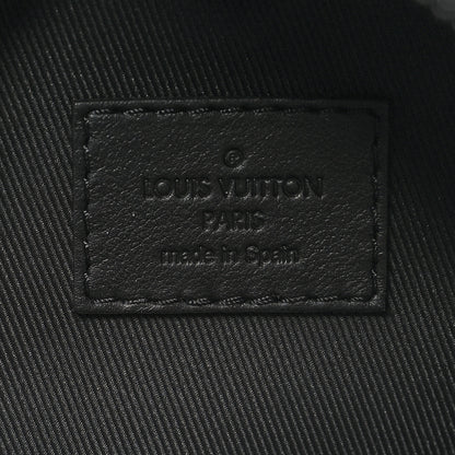 Louis Vuitton Calfskin Monogram Shadow Racer Backpack Black 6 of 9
