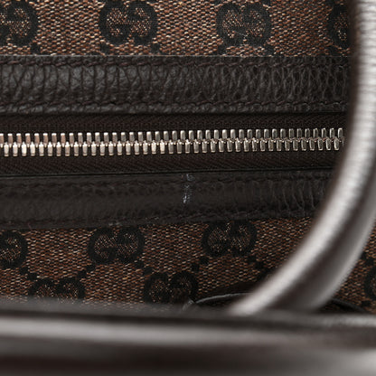 Gucci Denim Monogram Large Tote Dark Brown 16 of 16