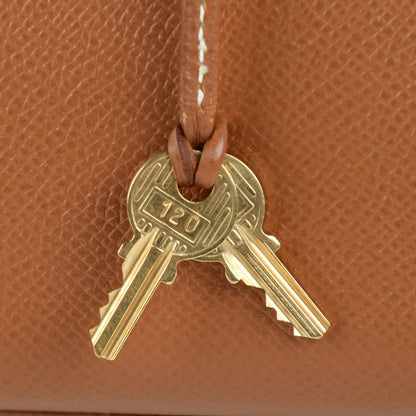 Hermes Courchevel Kelly Retourne 35 Gold 16 of 25