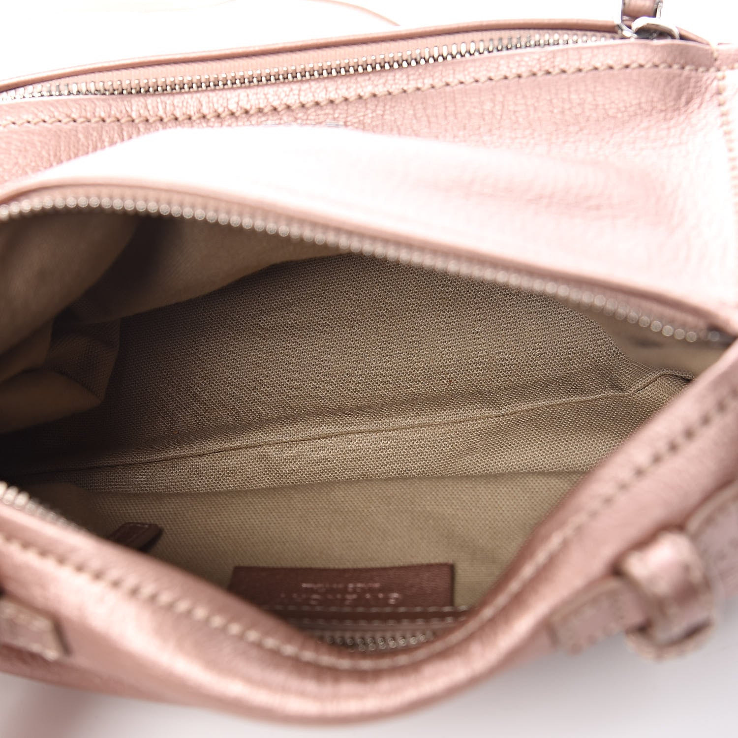 Givenchy Metallic Sugar Goatskin Mini Pandora Light Pink 5 of 11