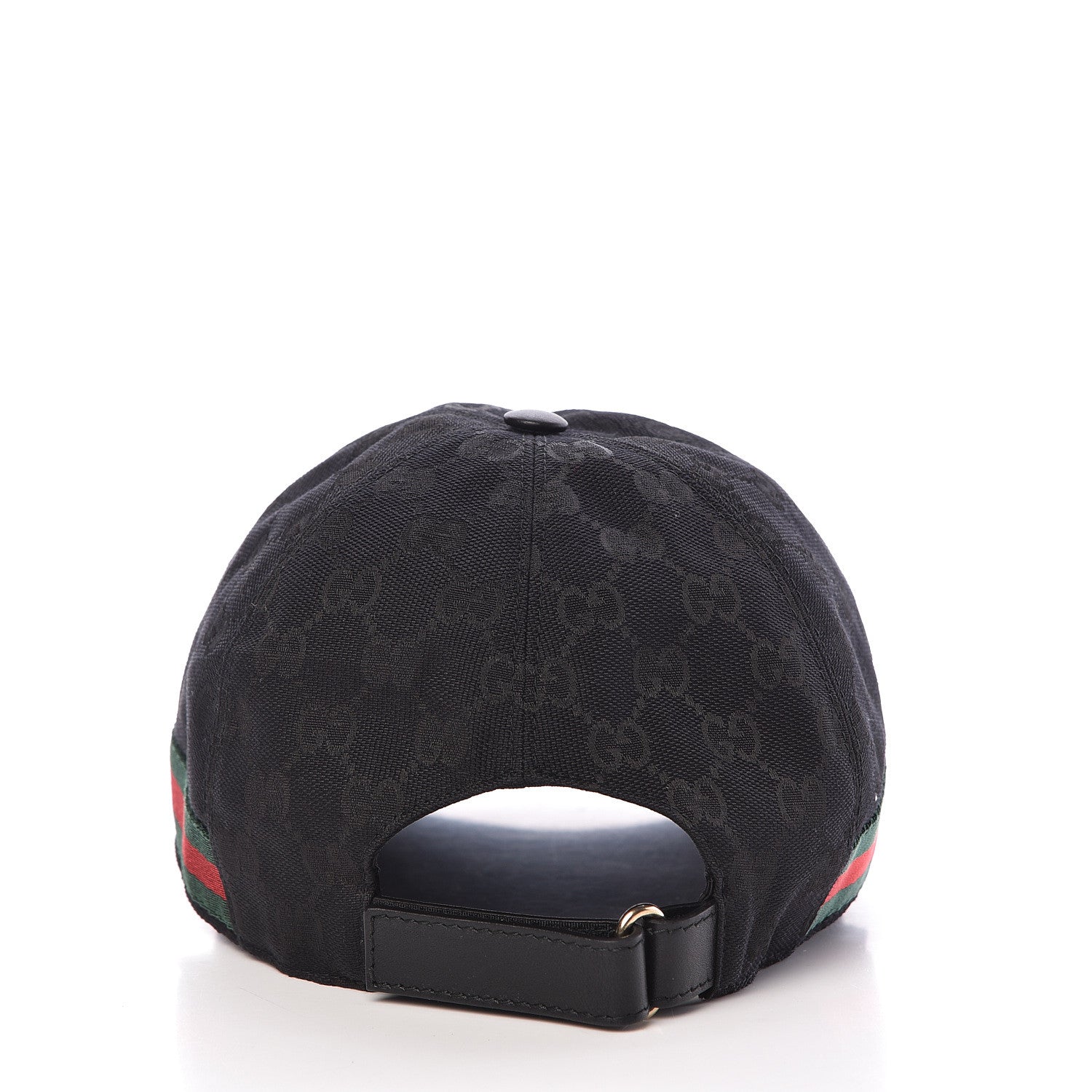 Gucci Monogram Web Baseball Hat XL Black 5 of 8