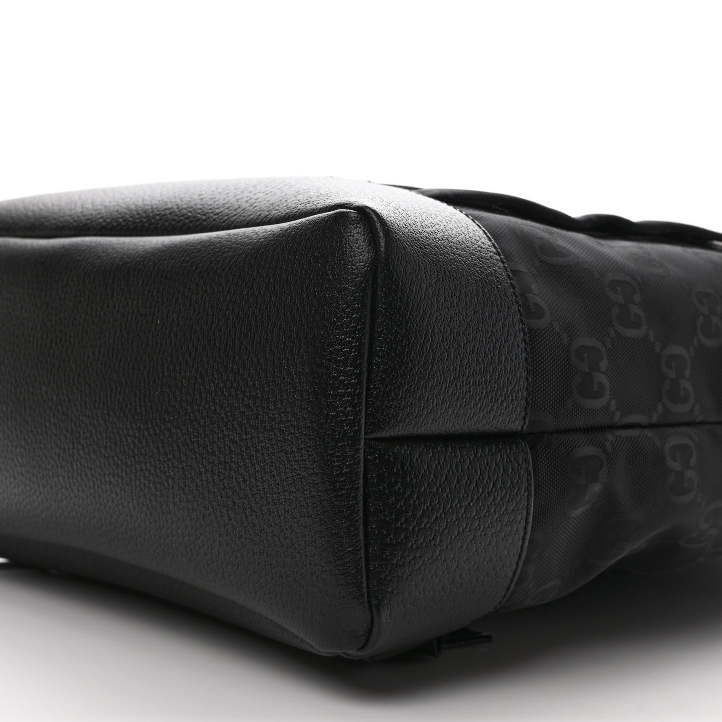 Econyl Nylon Monogram Off The Grid Tote Backpack Black