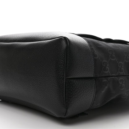 Gucci Econyl Nylon Monogram Off The Grid Tote Backpack Black 8 of 8