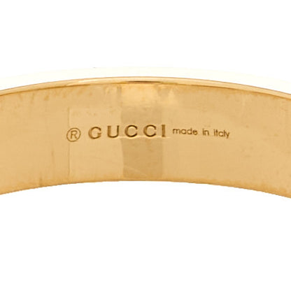 Gucci 18K Yellow Gold Icon Stars Band Ring 58 8.25 4 of 6