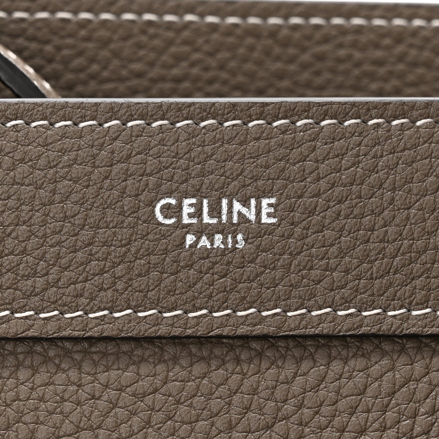 Drummed Calfskin Nano Luggage Souris