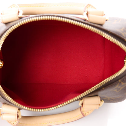 Louis Vuitton Monogram Speedy Bandouliere 20 Beige 5 of 11