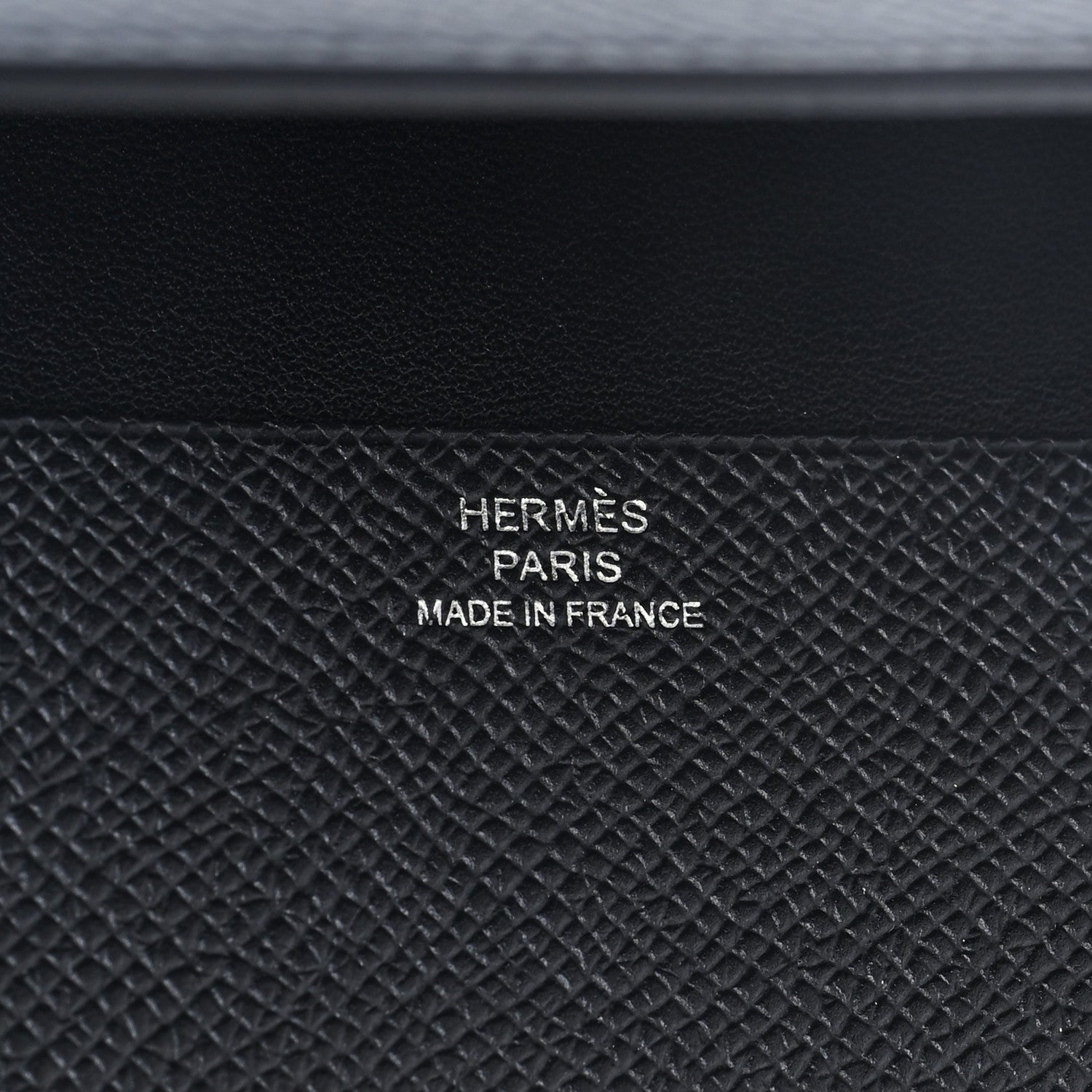 Hermes Epsom MC2 Passport Holder Black Vert Cypress 6 of 7