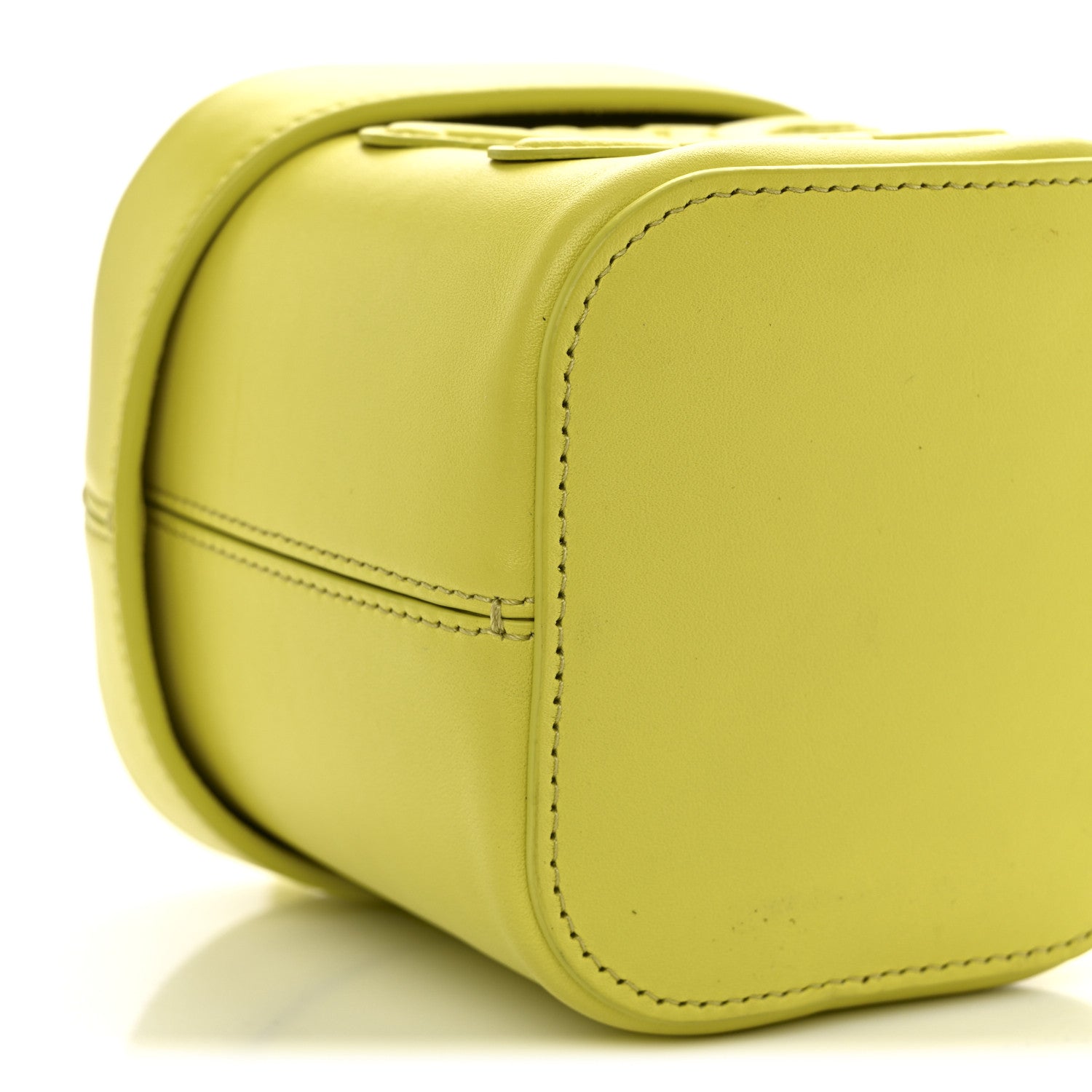 Celine Smooth Calfskin Small Cuir Triomphe Box Anis 10 of 11