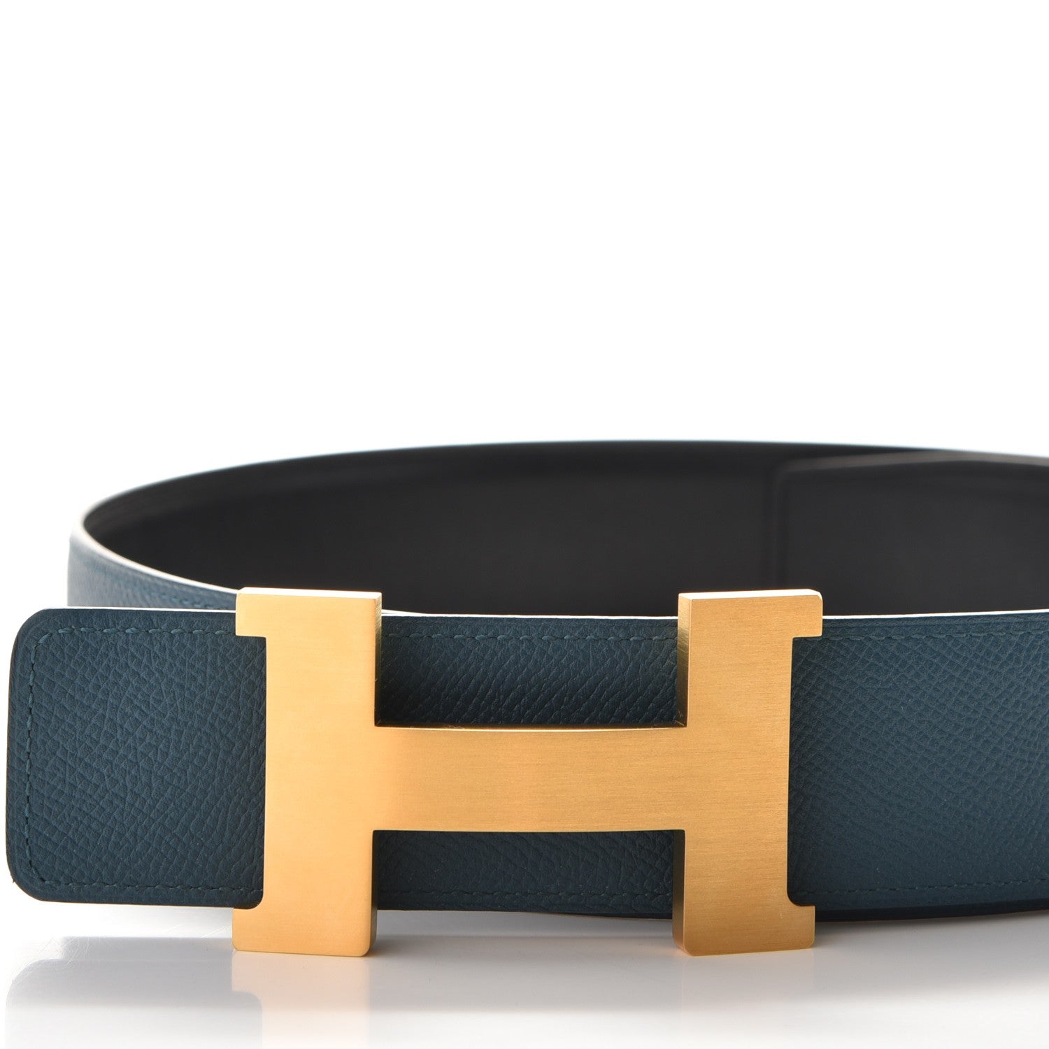 Hermes Box Epsom 42mm Constance H Belt 100 Black Colvert 4 of 10
