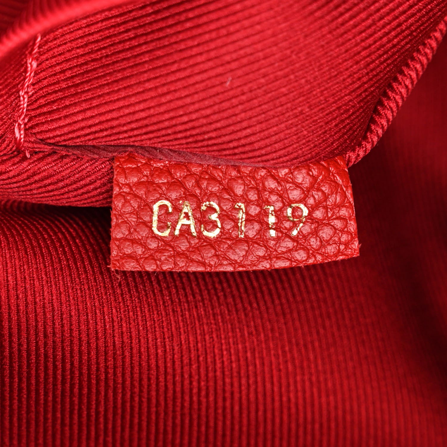 Louis Vuitton Empreinte Saintonge Scarlet 7 of 10