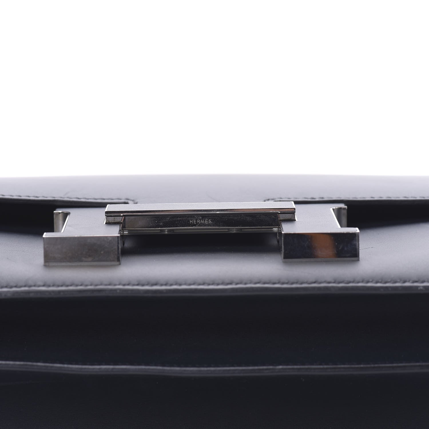 Hermes Veau Sombrero Constance Cartable 29 Bleu Obscur 14 of 30