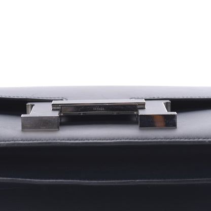 Hermes Veau Sombrero Constance Cartable 29 Bleu Obscur 14 of 30