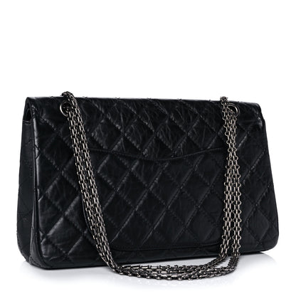 Chanel Aged Calfskin Quilted 2.55 Reissue 227 Flap Black 3 of 17