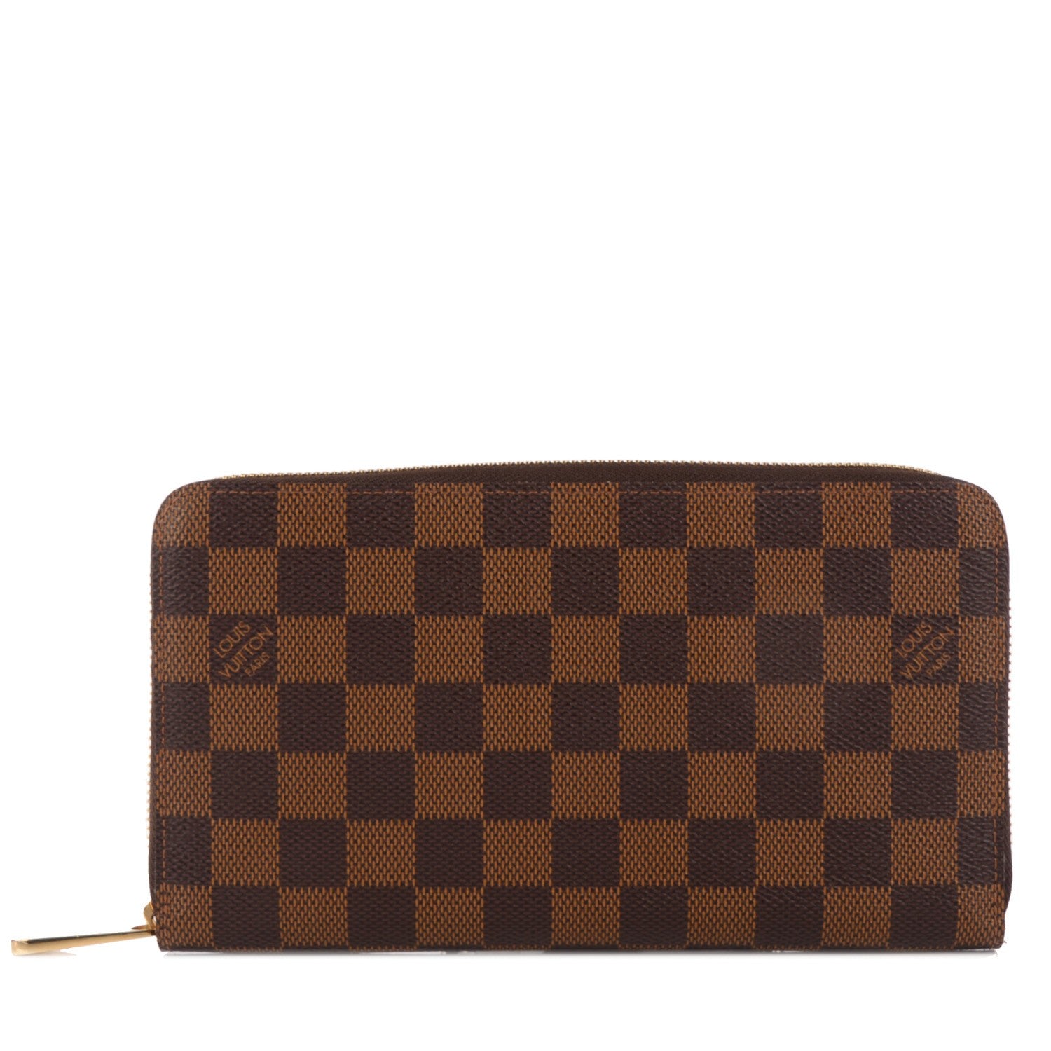 Louis Vuitton Damier Ebene Zippy Organizer Wallet 1 of 7