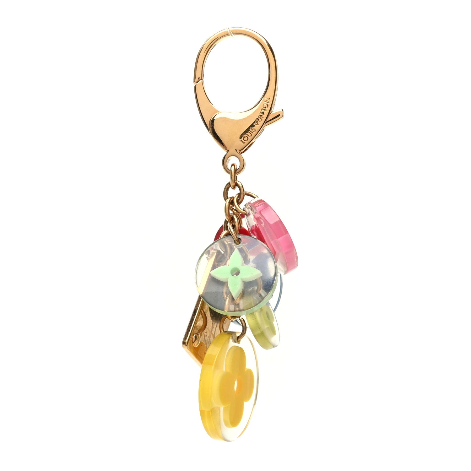 Louis Vuitton Resin Candy Fleurs Bag Charm Multicolor 1 of 3
