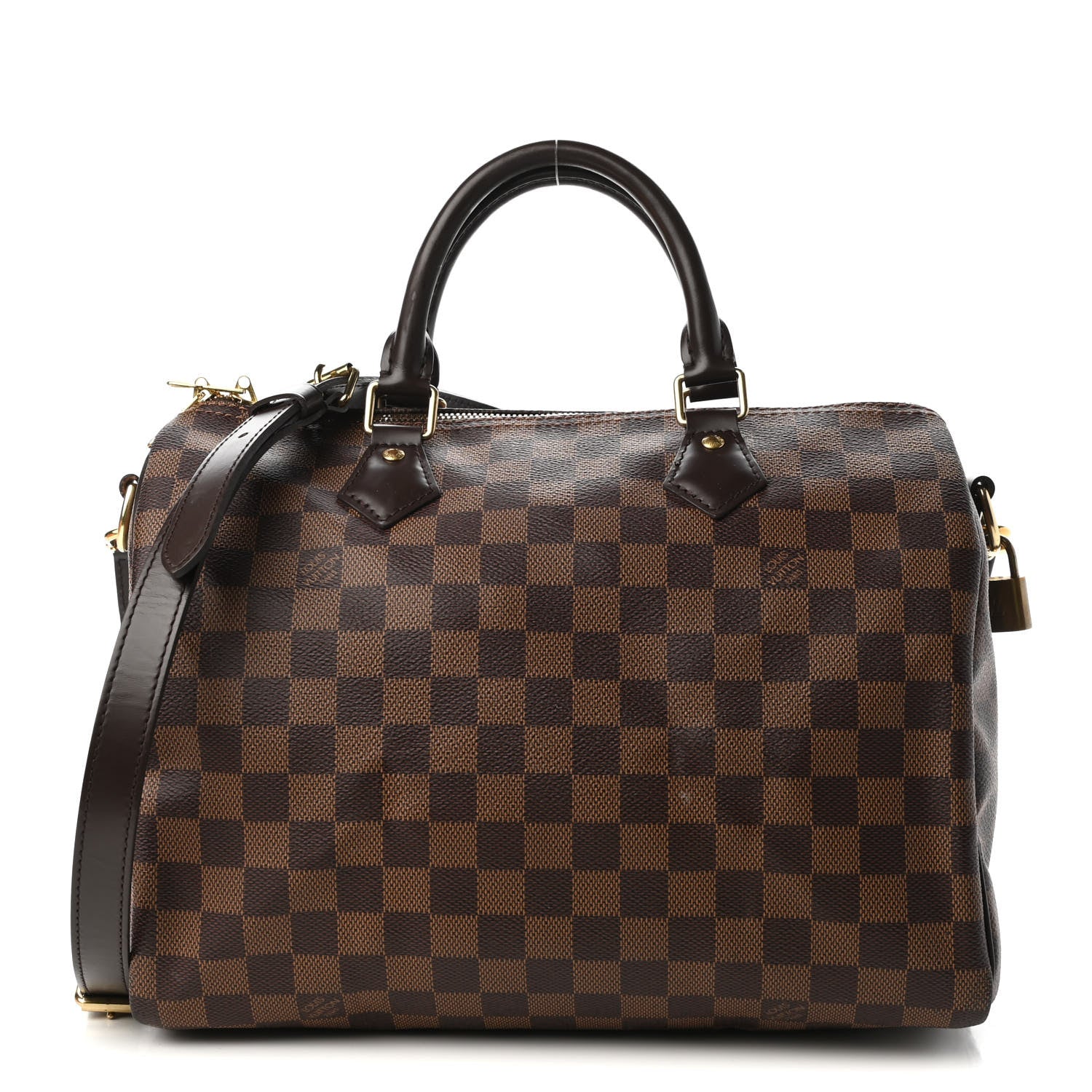 Louis Vuitton Damier Ebene Speedy Bandouliere 30 1 of 11