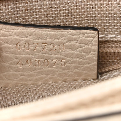Gucci Dollar Calfskin Interlocking G Crossbody Bag Ivoire 7 of 9