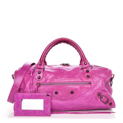 Balenciaga Chevre Classic Hardware Twiggy Magenta 1 of 13
