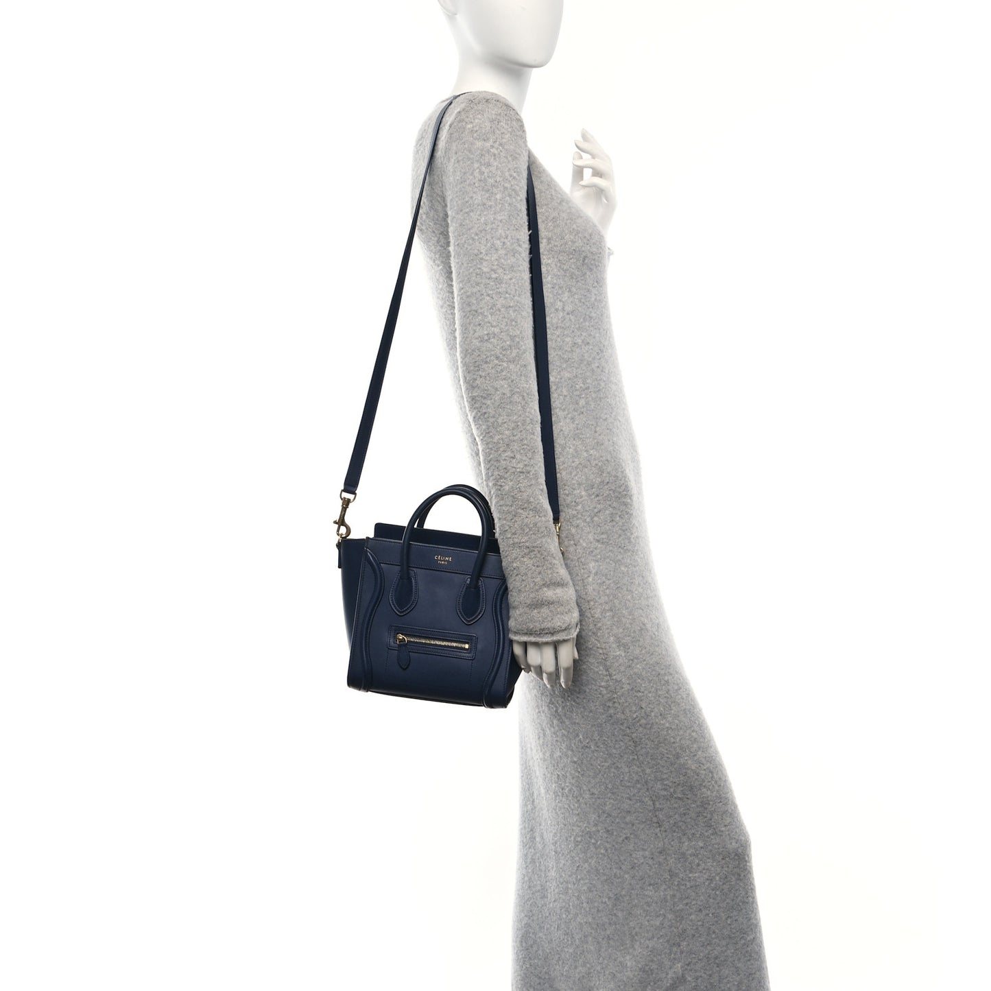 Smooth Calfskin Nano Luggage Ink
