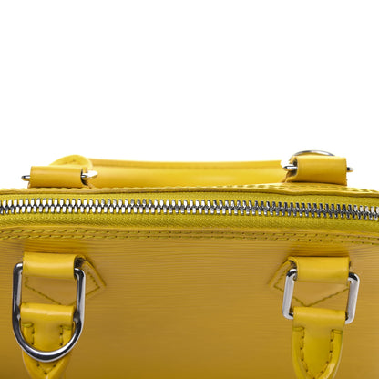 Louis Vuitton Epi Alma BB Citron 22 of 35
