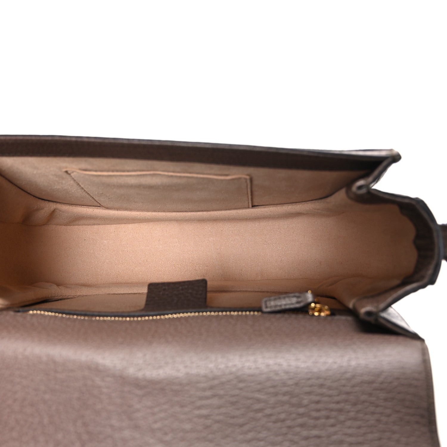 Gucci GG Supreme Monogram Web Small Ophidia Flap Messenger Bag Brown 5 of 10