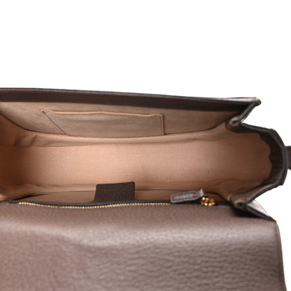 Gucci GG Supreme Monogram Web Small Ophidia Flap Messenger Bag Brown 5 of 10