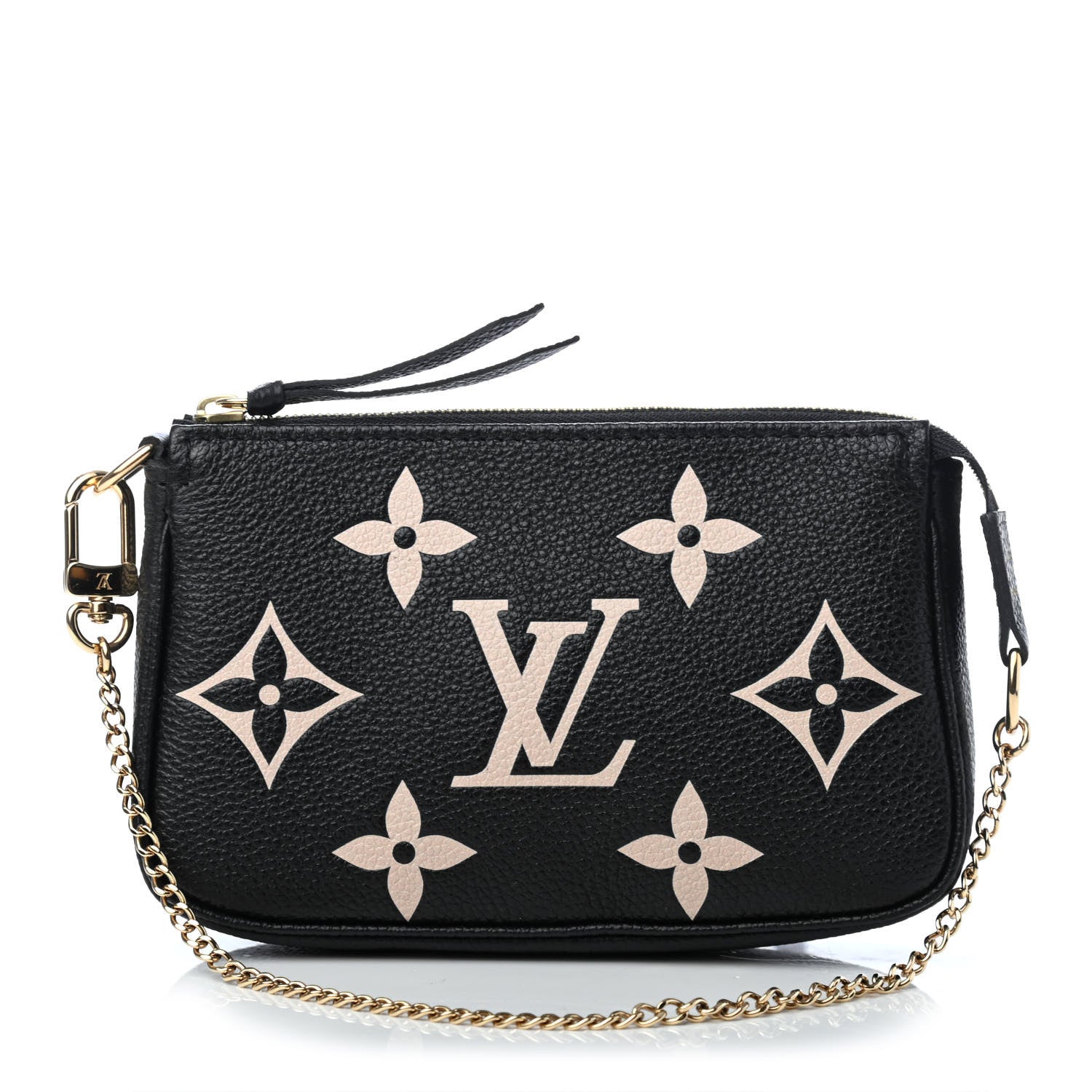 Louis Vuitton Empreinte Monogram Giant Mini Pochette Accessories Black 1 of 4