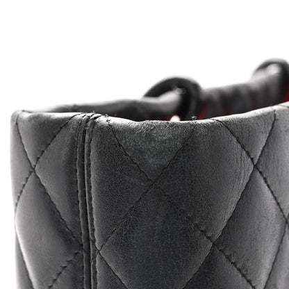 Chanel Calfskin Quilted Large Cambon Tote Black 11 of 14