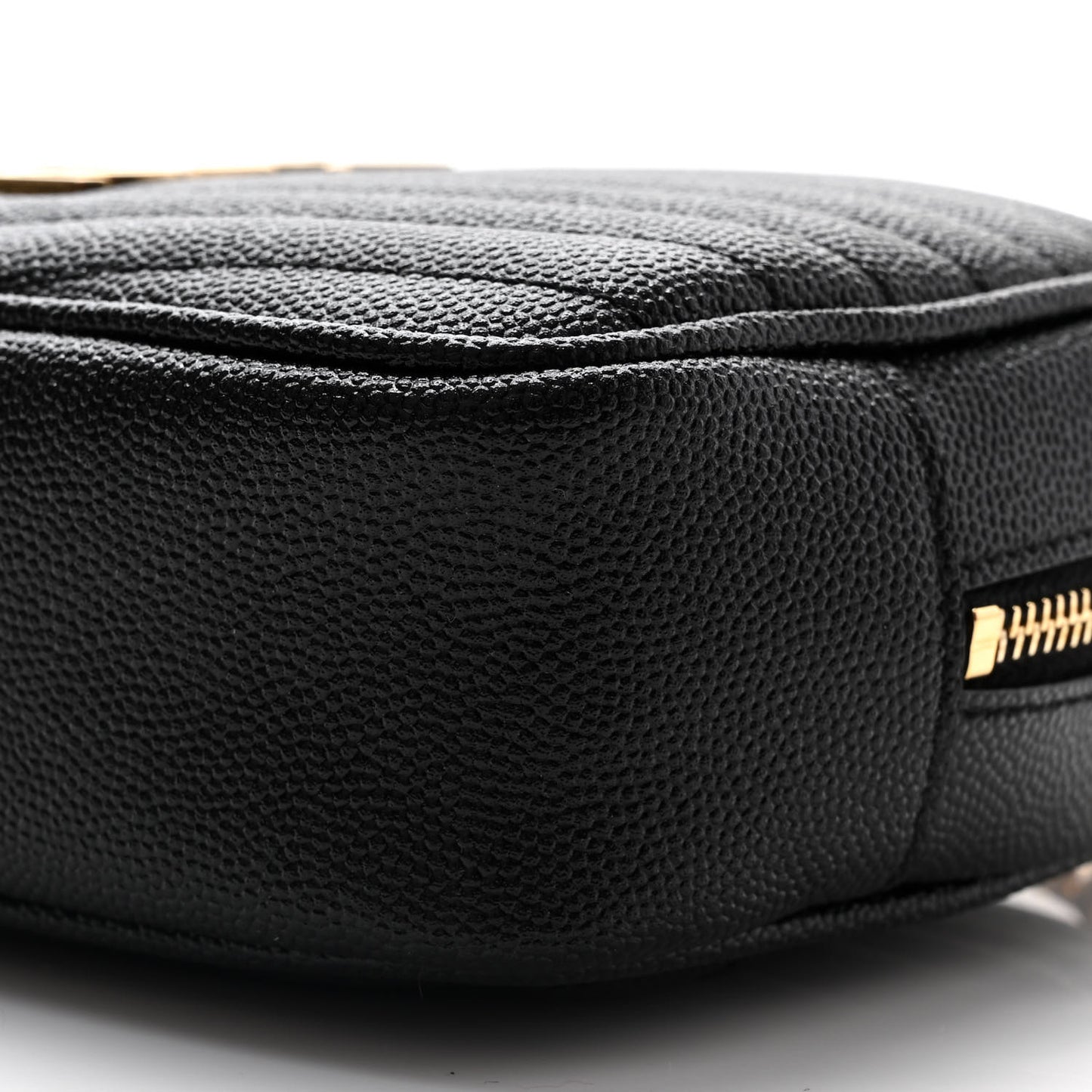 Grain De Poudre Matelasse Monogram Mini Lou Camera Bag Black