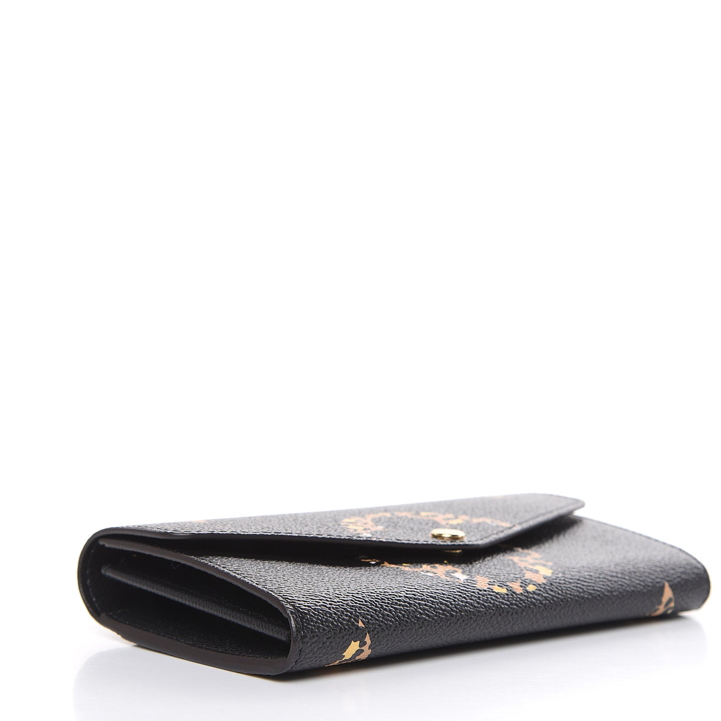Monogram Giant Jungle Sarah Wallet Black
